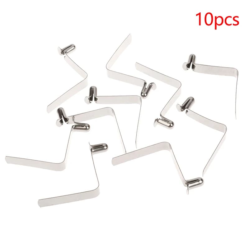 10 pz Clip a molla bloccaggio tubo Pin Push Clip per tenda palo Kayak Paddle 6mm per tenda Pole Paddle Board accessori da campeggio