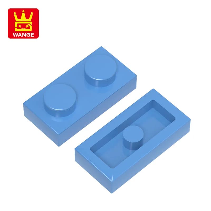 Wange 3023 50g/156PCS 1x2 Basso Blocco di Costruzione Moc Colore Parti Sparse Compatibile con Il Mattoni FAI DA TE Giocattolo Per Bambini Assemblaggio di Stoccaggio