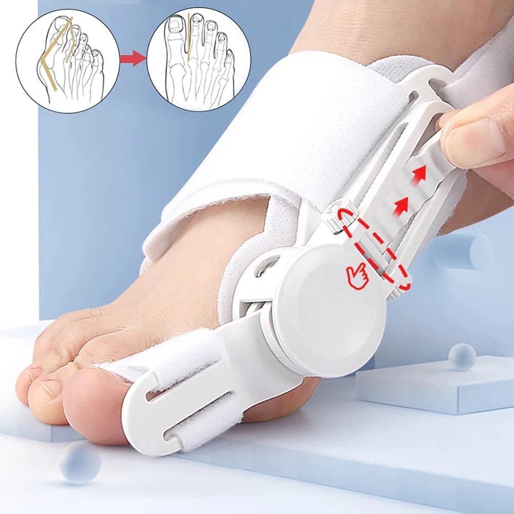 1/2 pezzi correttore per alluce valgo tutore per caviglia donna uomo, aggiornato Hyuear raddrizzatore per alluce valgo ortopedico stecca per alluce valgo