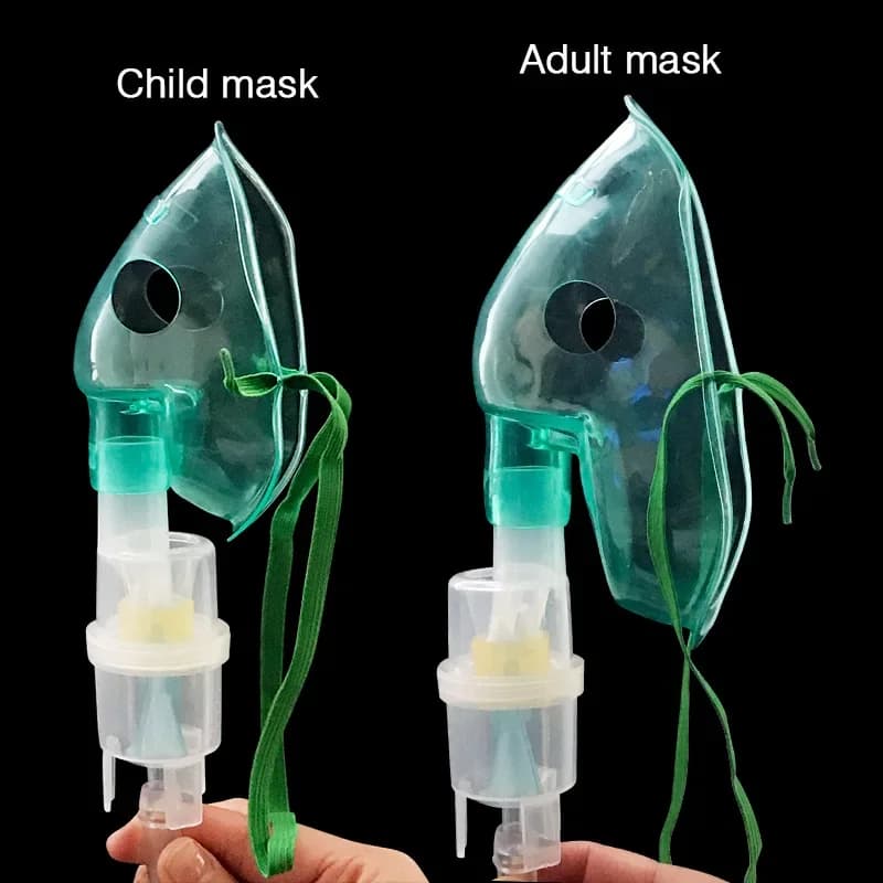Nebulizzatore Tazza Bocchini Compressore domestico Maschera per inalazione Bambino adulto Maschera aerosol Filtri Nebulizzatore Tazza Inalatore Accessori