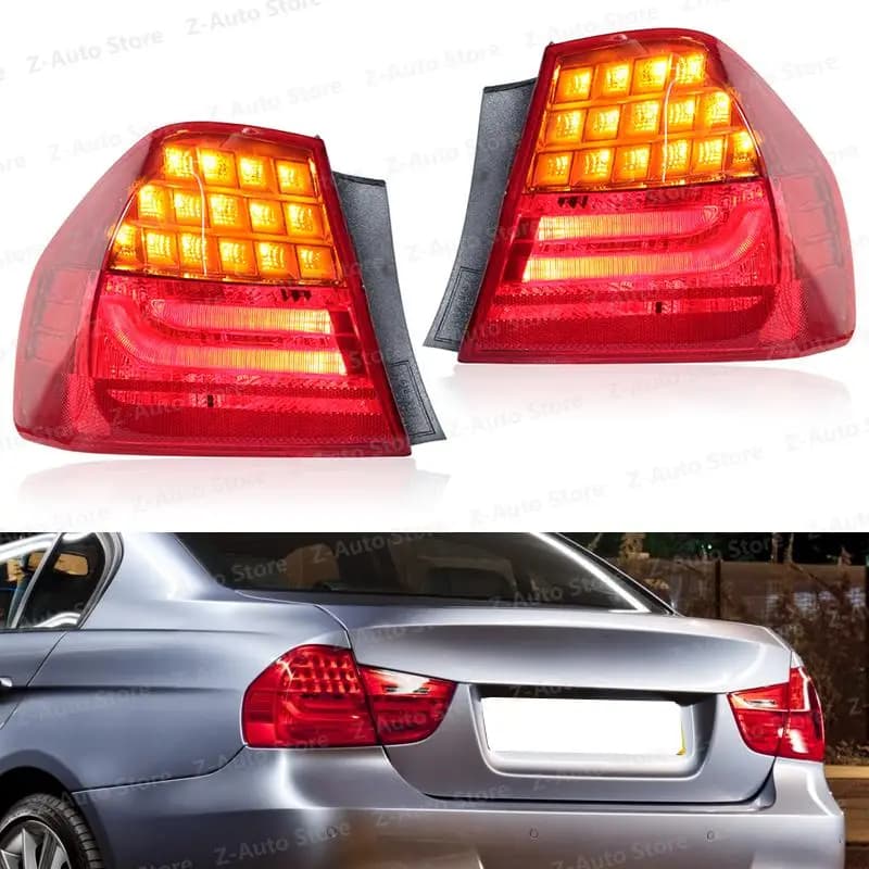 Fanale posteriore per BMW SERIE 3 E90 2008-2011 Fanali posteriori laterali a LED Fanali posteriori Stop Luce freno Nebbia 63217289425 63217289426