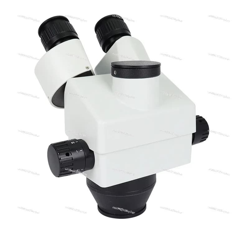 Microscopio universale per manutenzione video con foto trasparenti stereomicroscopio trinoculare ottico 7-90 volte