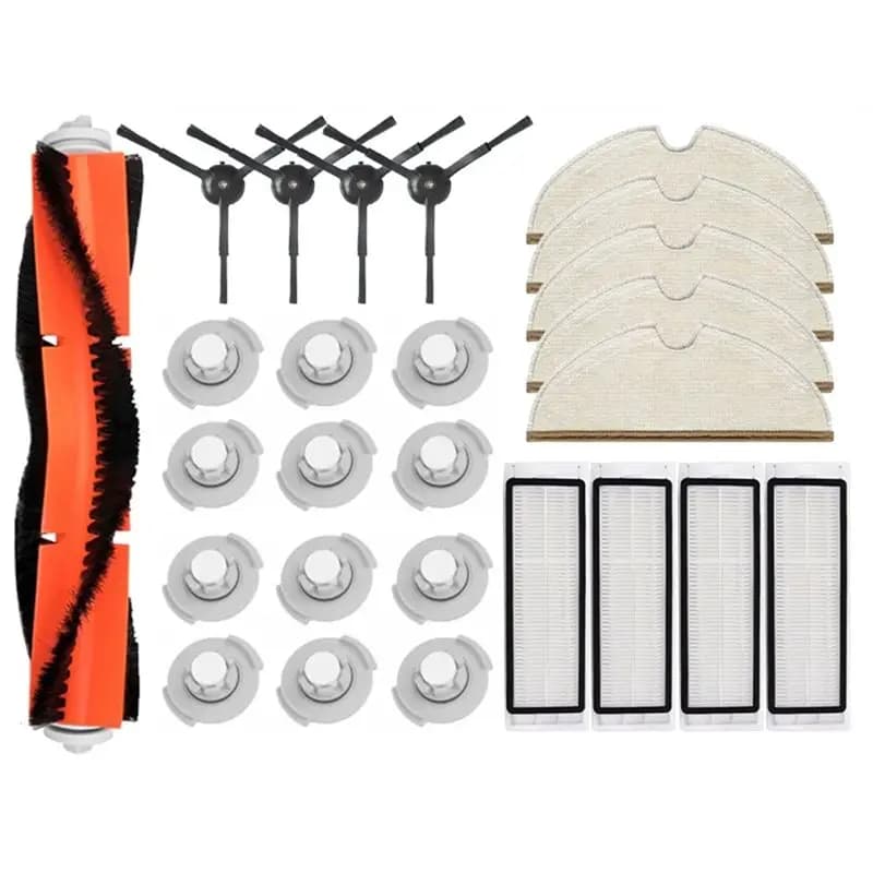 Keep For Xiaomi Roborock S5 S6 Pure S60 S65 S50 E25 E4 Robot Vacuum Cleaner Main Brush Cover Mop Wheel Lateral Brush Access