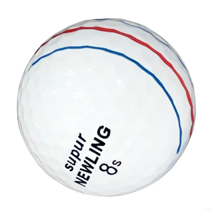 Premium 3 Line Alignment Golf Ball For Enhances Accuracy & Long Distances Shots