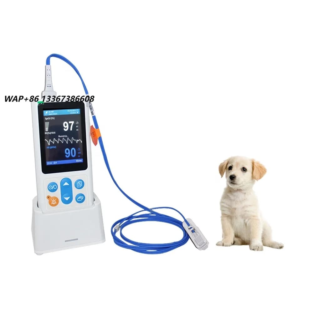 Amidi-med Hot Sale Portable Palm Cats Dogs Veterinary Pet Animals Heart Rate Veterinary Pulse Oximeter Veterinary Equipment