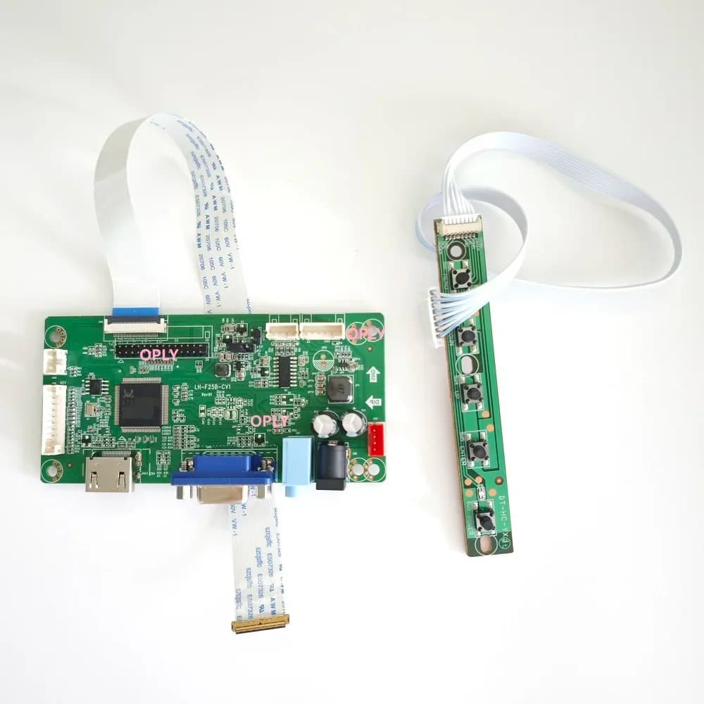 Scheda driver controller EDP per 1366×768 15.6" B156XTN07.1 B156XTN07.0 Pannello LED Kit audio VGA compatibile HDMI