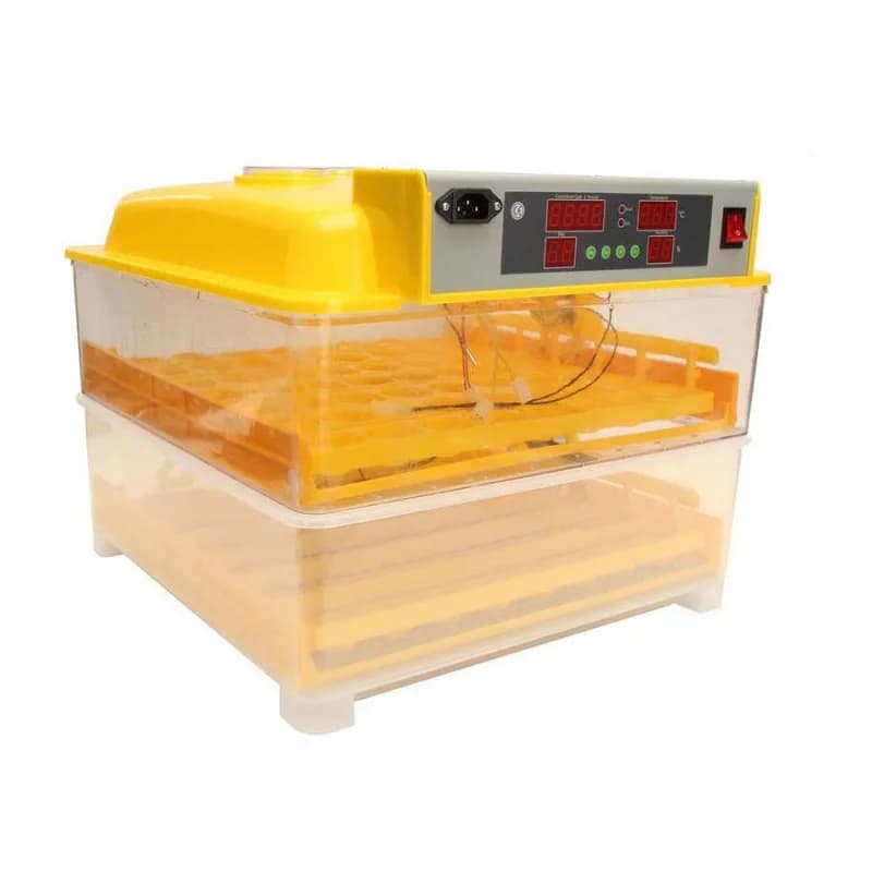 Certificazione CE Display a LED Incubatrice/incubatrice per uova di gallina completamente automatica da 112 pezzi con umidificatore HJ-M112