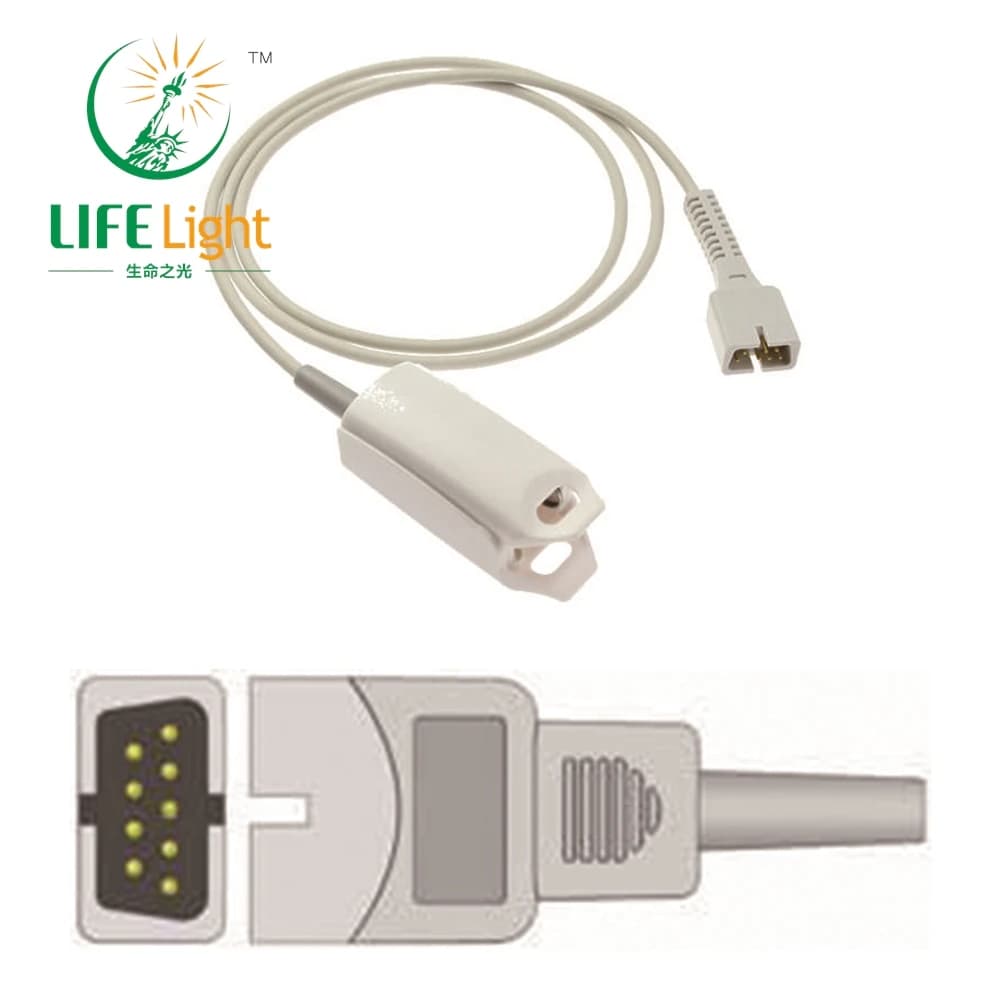 Compatible with patient monitor Rossmax, reusable Prob SPO2 sensor for blood oxygen saturation monitor