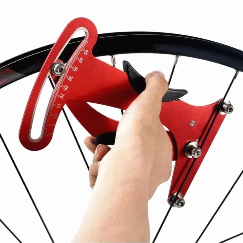 Indicatore di bicicletta attarzi misuratore Tensiometro Ruota di tensione per raggi di bicicletta Strumenti del produttore Strumenti di riparazione per raggi di bicicletta