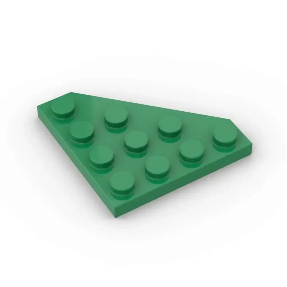 MOC 10 Pezzi 30503 Piastra a Cuneo 4x4, Kit di Blocchi da Costruzione, Pannello Angolare Compatibile, Giocattoli Educativi per Bambini