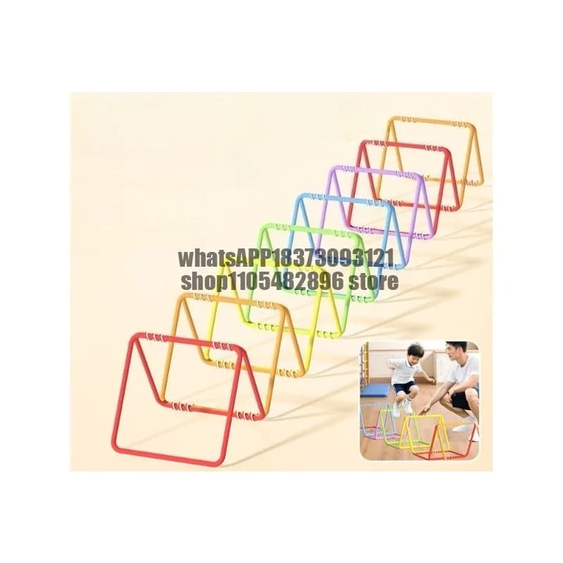 Agility ladder rope ladder body fitness training equipment multi-functional butterfly folding opening and closing jump grid
