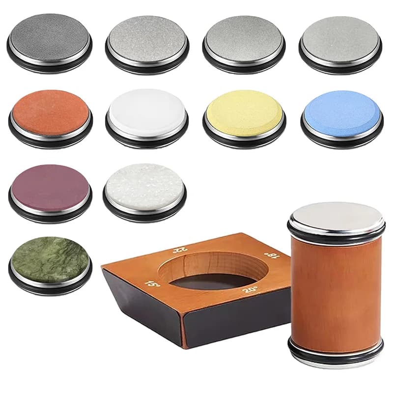 2026 Roll Sharpener pro Detachable Grinding Discs Multiple Matching Different Particles for Kitchen Knives And Tools