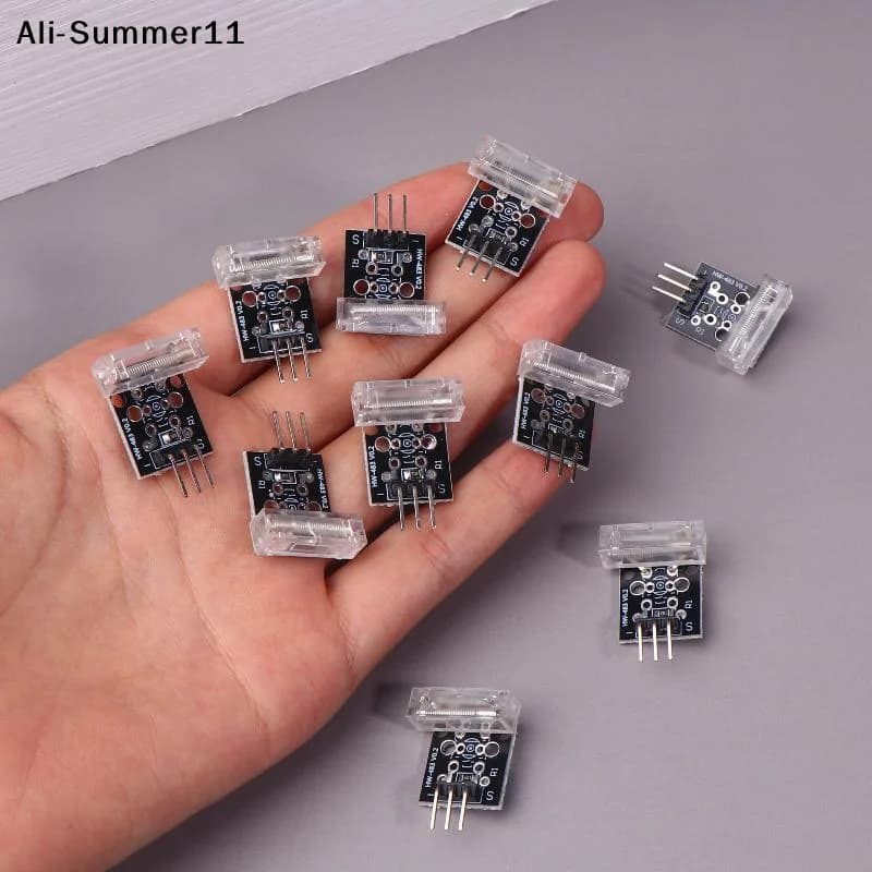 【S11】【AYt6】5/10PCS Modulo Sensore di Colloquio KY-031 per Arduino 3 pin, Kit Fai da Te per Rilevamento Percussione KY031