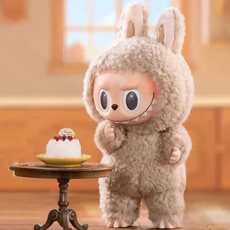 POP MART Labubu The Monsters Macaron Vinyl Face Blind Box Toys Mystery Box Action Figure Sorpresa Modello Carino