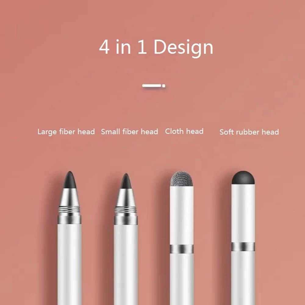 Penne touch per schermo capacitivo con penna per tablet da disegno stilo 4 in 1 per Apple per telefono Android Tablet intelligenti Matita stilo