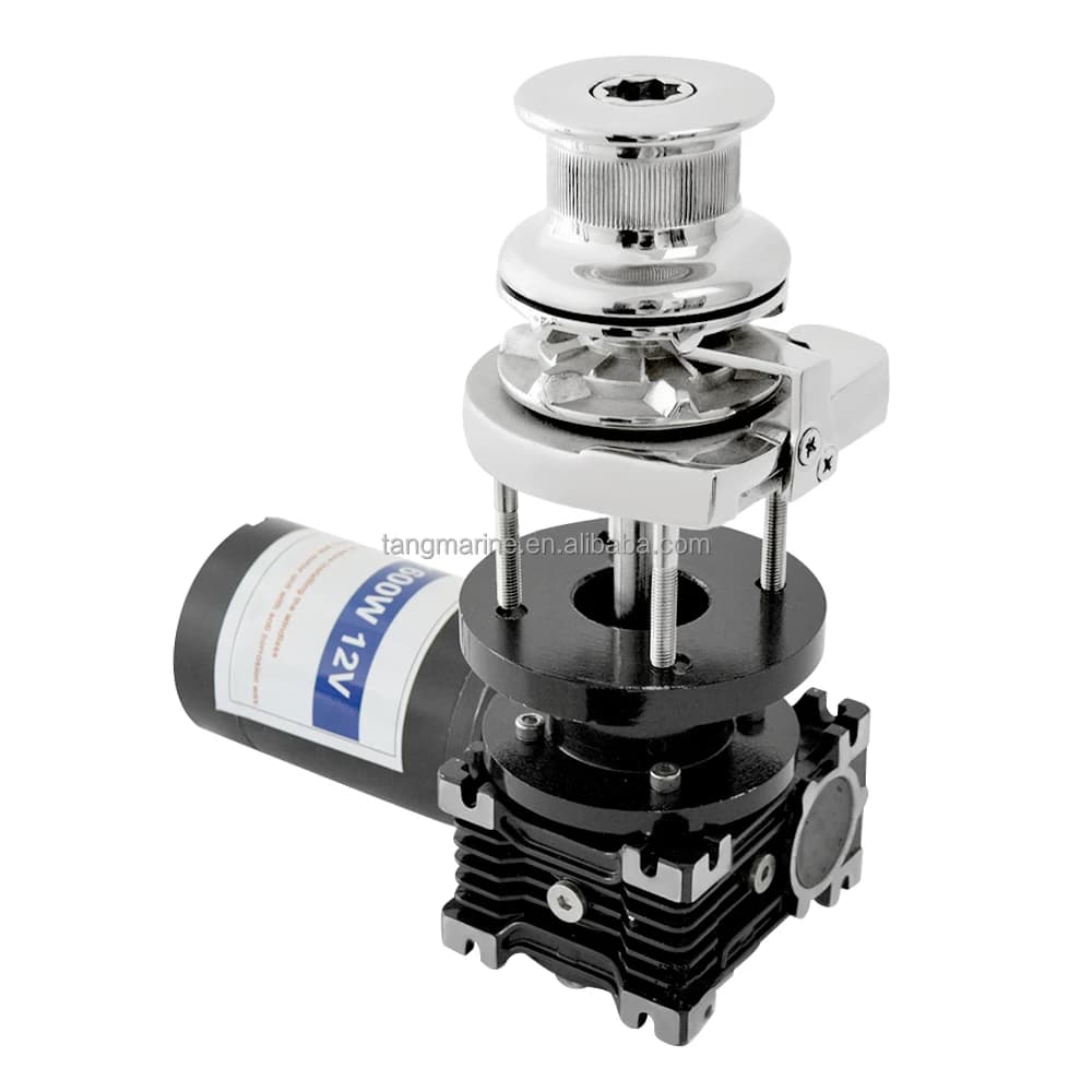 Factory Direct Capstan Electric Horizontal Windlass Anchor Winch for Boat Versatile Winches for Marine Use
