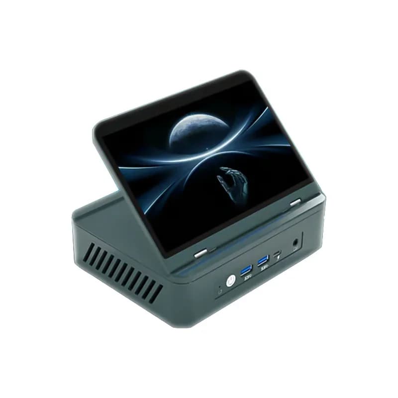Mini PC 64 GB di RAM interna fino a 5,2 GHz SSD 2 TB Piccoli computer desktop Supporto Mini computer con design antenna WiFi HD 4K 120 Hz