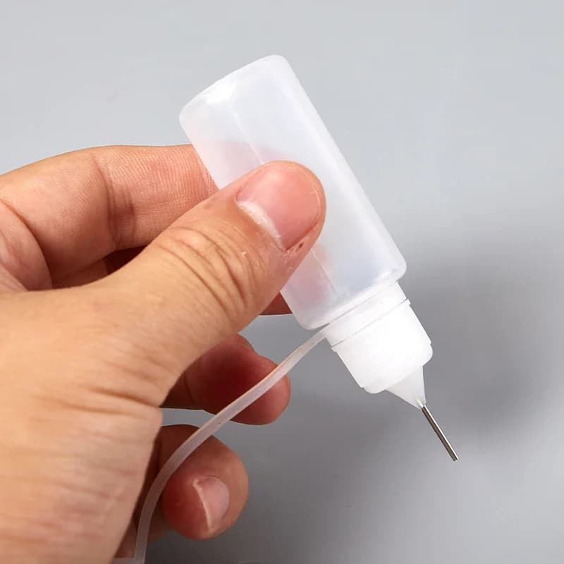 Kit per la pulizia della pistola Bottiglie di olio da 30 ml 10 ml con punta dell'ago inossidabile