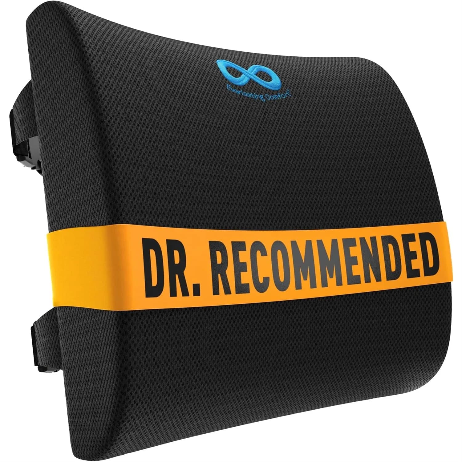 Cuscino di Supporto Lombare per Sedia da Ufficio, Cuscino in Memory Foam per Postura e Sollievo dal Dolore, Rivestimento in Rete Traspirante con