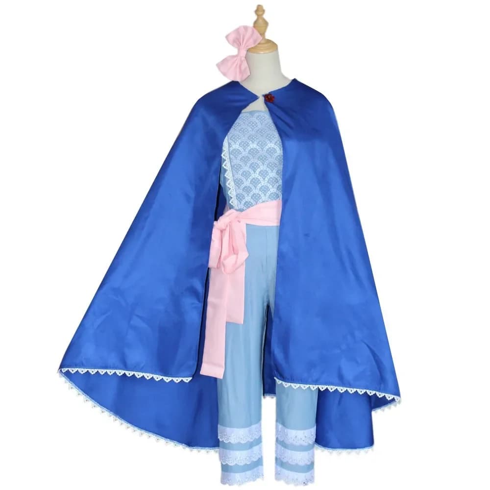 Giocattoli Anime - Costume da Pastorella per Giochi di Ruolo, Top e Pantaloni per Bambina, Uniforme da Festa di Halloween per Donne