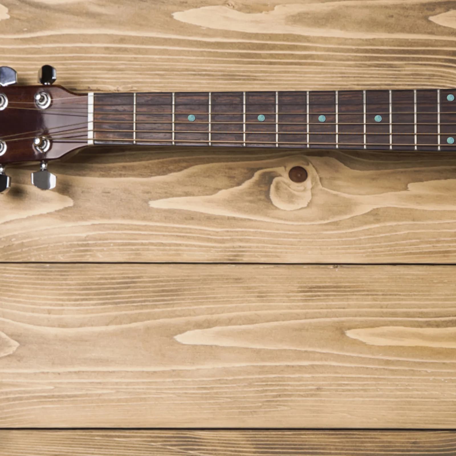 10 Pezzi Punti Decorativi per Tastiera di Chitarra in Abalone Verde Scuro, Perfetti per Mandolino, Banjo, Ukulele Gf44
