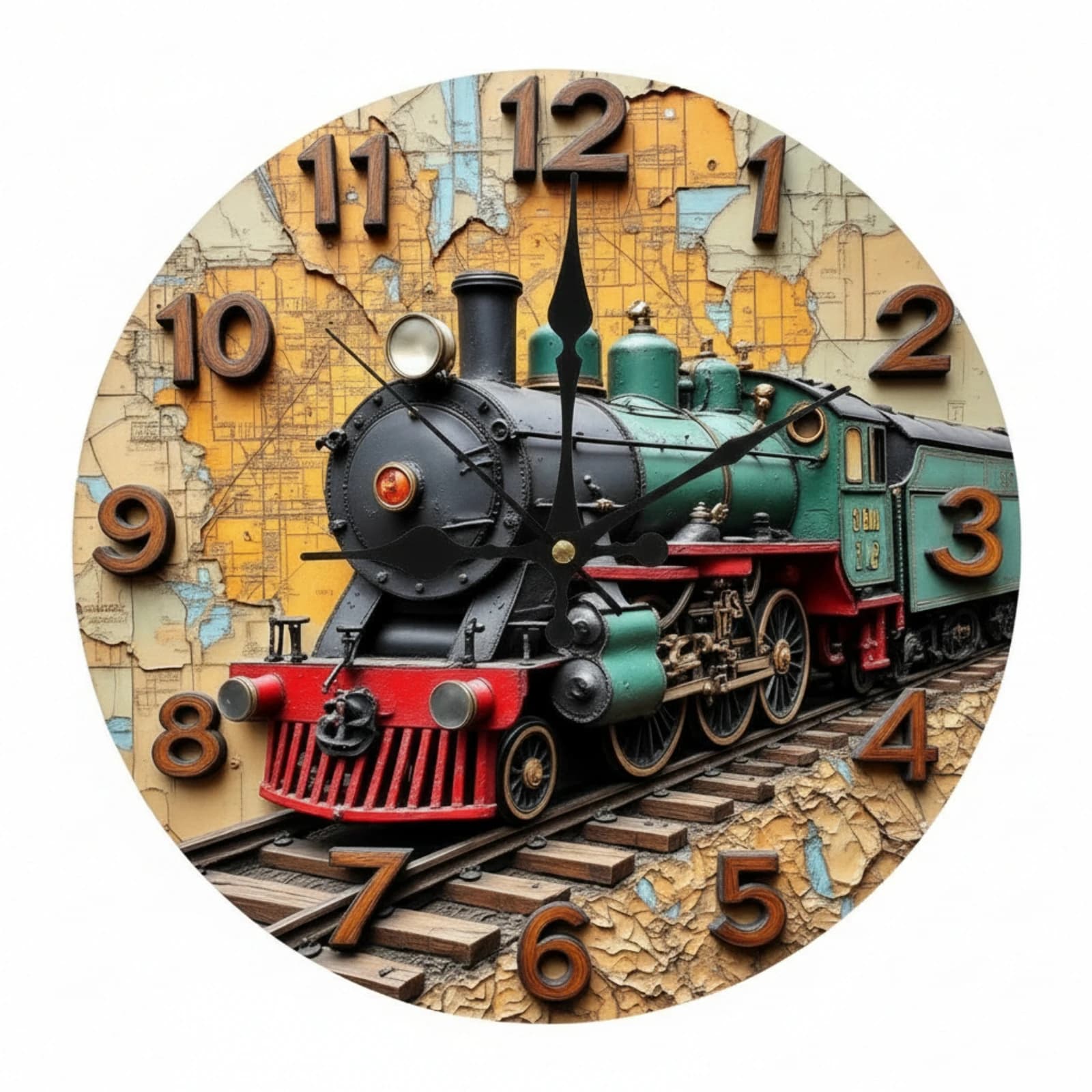 Silent Wall Clock Non-Ticking Decorative Wall Clock Quiet Easy to Read for Light Sleepers, Bedroom, Living Room