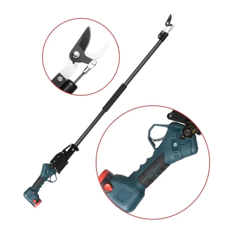Power supply for poles 1.8 m high 30 mm Power supply for 2,6 Ah battery powered shaft branches