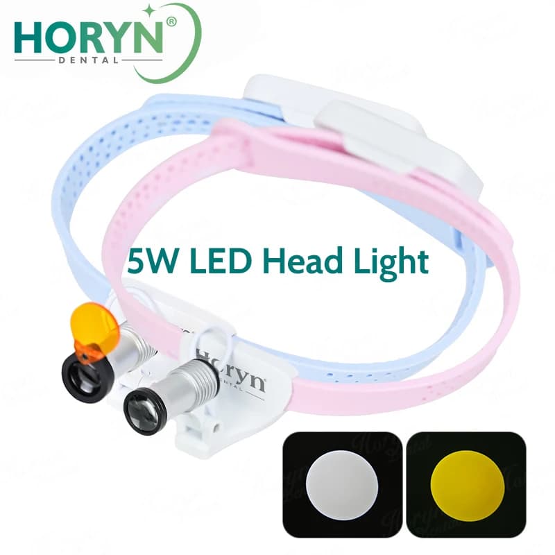 5 W Ultralight LED Wireless Dental Headlight High Brightness Dental Medical Headlight Dental Laboratory Tool