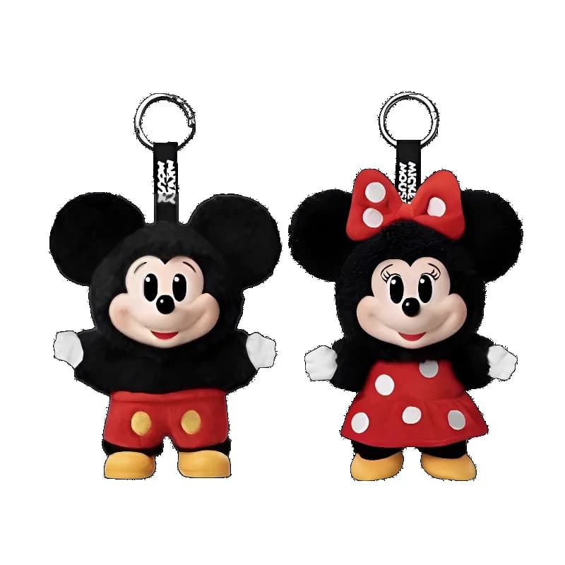 POP MART Mickey Family Cute Together Series Blind Box Portachiavi Bambola Anime Ottimo Regalo di Compleanno