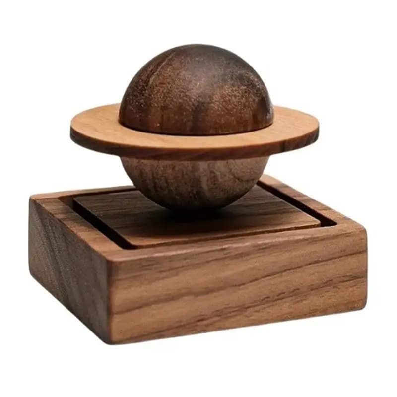 M02K-Home Decoration No Essential Oil Diffuser Wood Scent Jupiters Shape Fresh Air Present To Friend Dorm