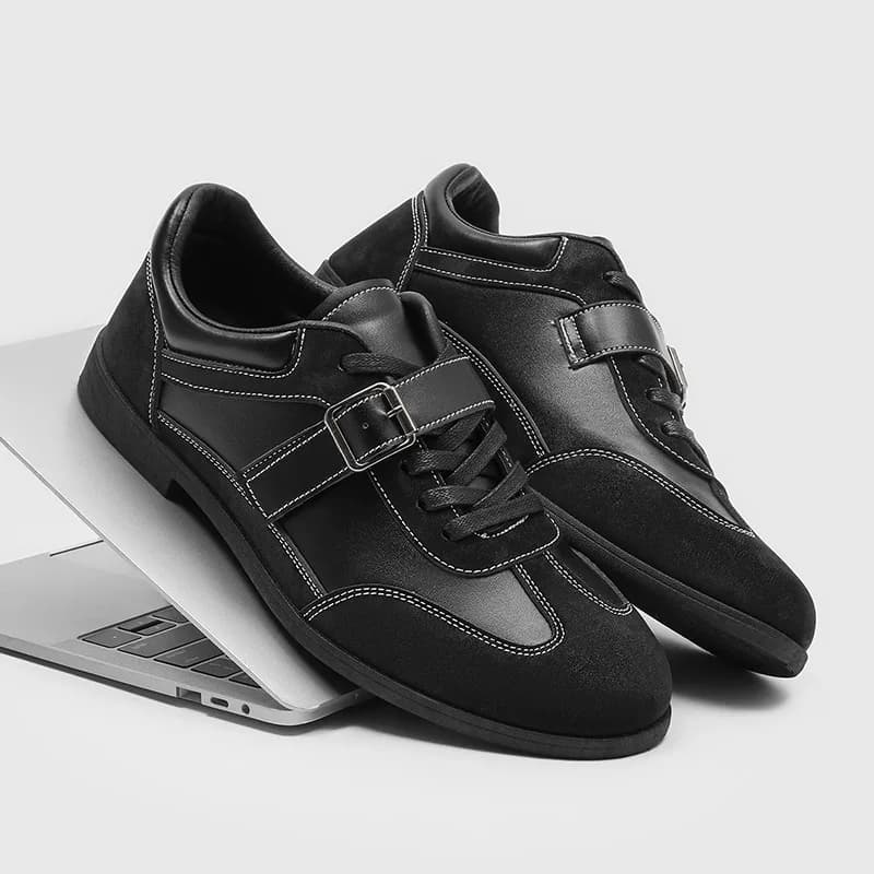 Fashionabl Men's Shoes Comfortable Breathable Men's Sneakers and Casual Shoes Trend Platform Bread Shoes for Men Tenis Masculino