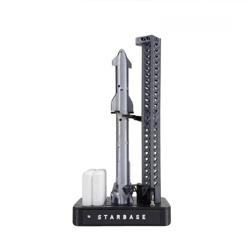 Umidificatore modello SpaceX Starship versione completa, ornamento da scrivania per il riciclo di rifiuti di lancio, regalo per fidanzato