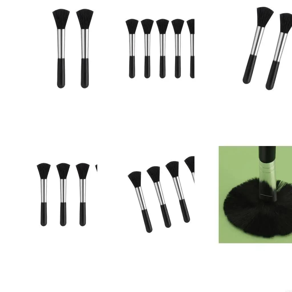 1 soft and delicate brush set for sensitive surfaces such as computer screen with DSLR and keyboard