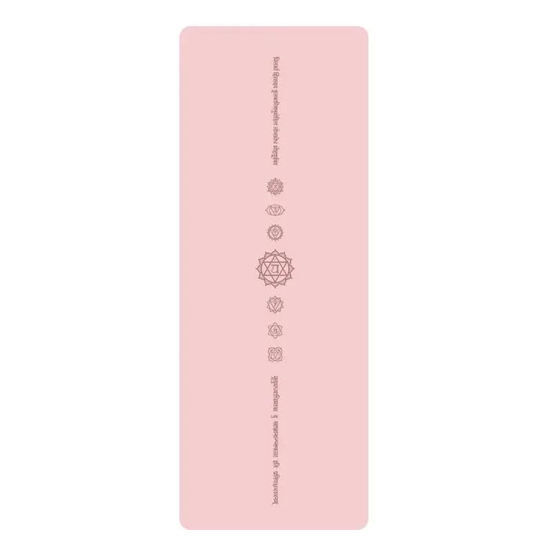 Tappetino Yoga in Gomma Naturale Spessa Antiscivolo di Lusso per Fitness e Attività Sportive, Ideale per l'Uso Domestico e Attrezzature per l'Esercizio Fisico