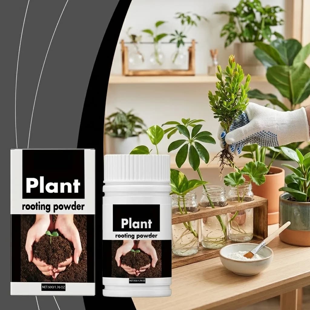 Rare Plant Rooting Powder Enhances Fruit Flower Rapid Rooting Nutrition in Hydroponics Garden Nutrition for Plant Growth Rooting