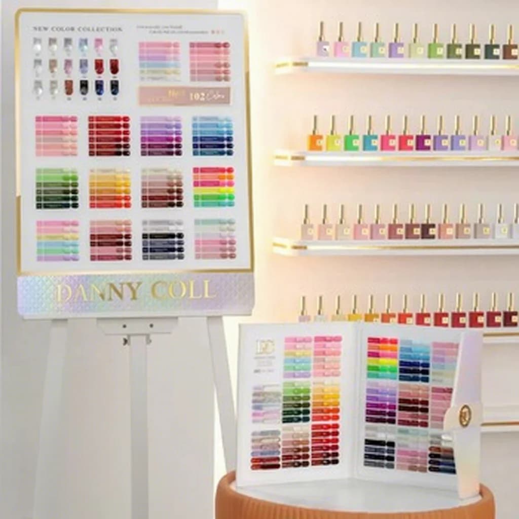 DANNYCOLL 102 Colors Nails Painting Art Professional Gel Polish Kit Wholesale Suppliers Uv Gel Private Label Nail Polish Set