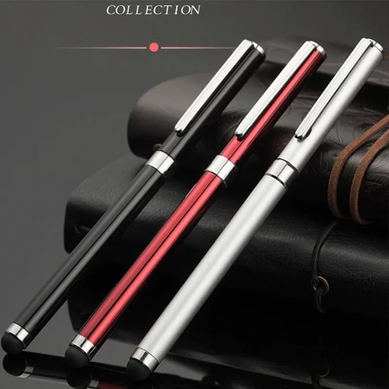 Penna stilo touch screen capacitiva in metallo per iphone 16 ipad mini 5 6 air Samsung note9 S10 xiaomi Tablet universale per telefono Android