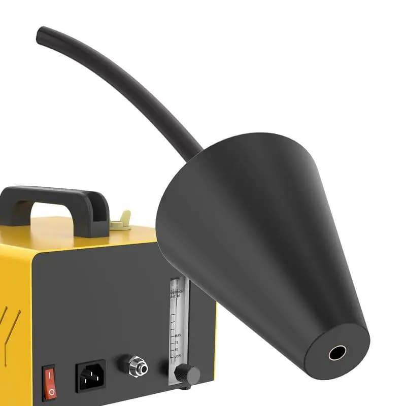 Accessori per rilevatori di perdite di cono di fumo Adattatore per condotto di aspirazione dell'aria di scarico Rilevamento perdite Accessori per macchine del fumo per auto