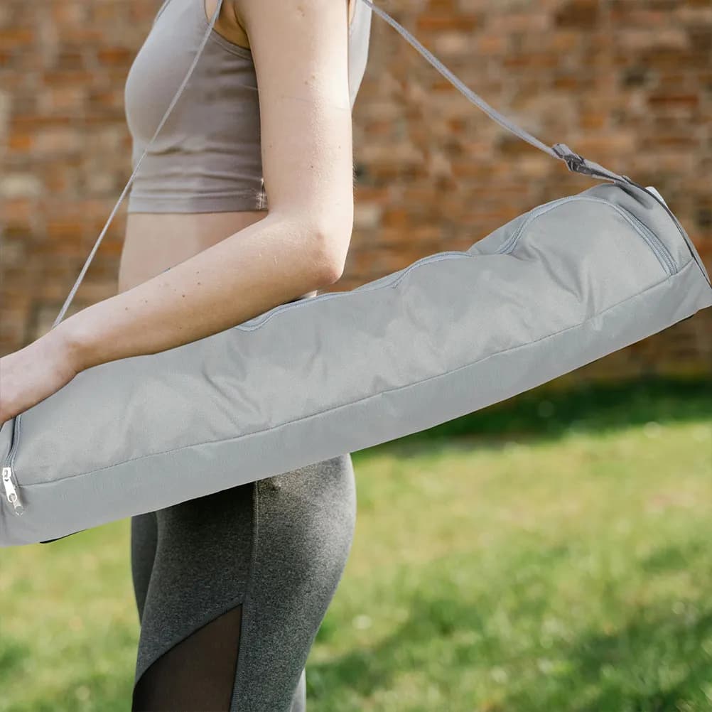 Durable Oxford fabric spacious yoga mat bag, easy to carry to shoulder, for men and women training equipment