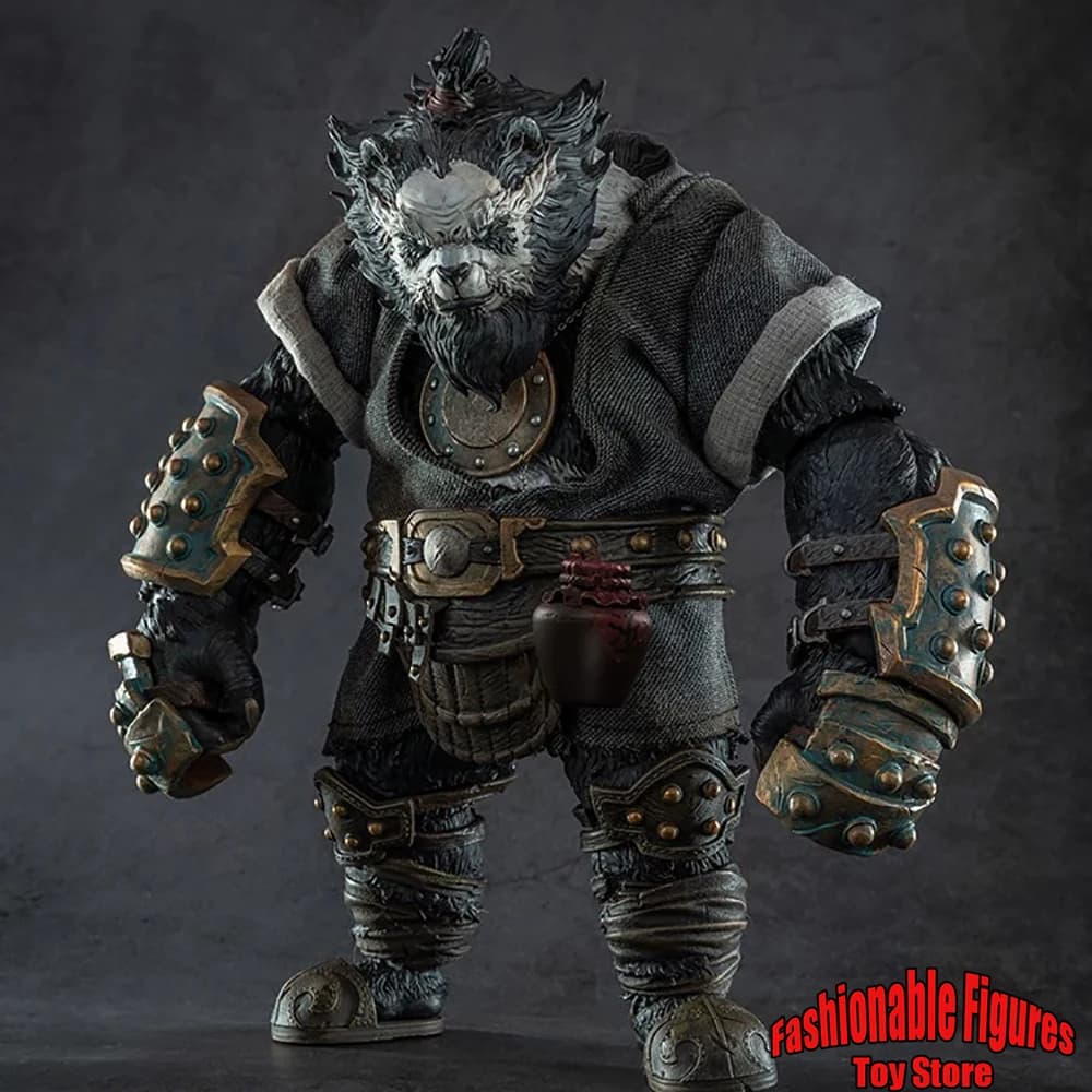 MUFP006 MUFP005 Scala 1/12 Panda Brothers Versione Comica Angry Boxer Guerriero Medico 20Cm Action Figure Soldato Modello Giocattoli