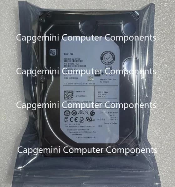 used 8TB 7.2K SAS 256MB 12Gb/s 3.5'' 7200RPM 512e Hard Drive ST8000NM0185/ST8000NM0075 FOR Dell 0M40TH M40TH 0GKWHP GKWHP