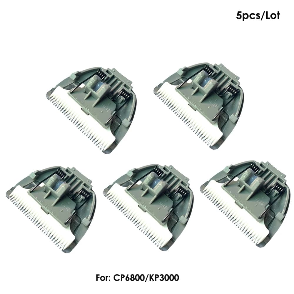 5 pcs/lot ceramic knife cutting head knife for Codos CP6800 spare blade for CP 6800 KP3000 Pet Trimmer Clipper spare parts