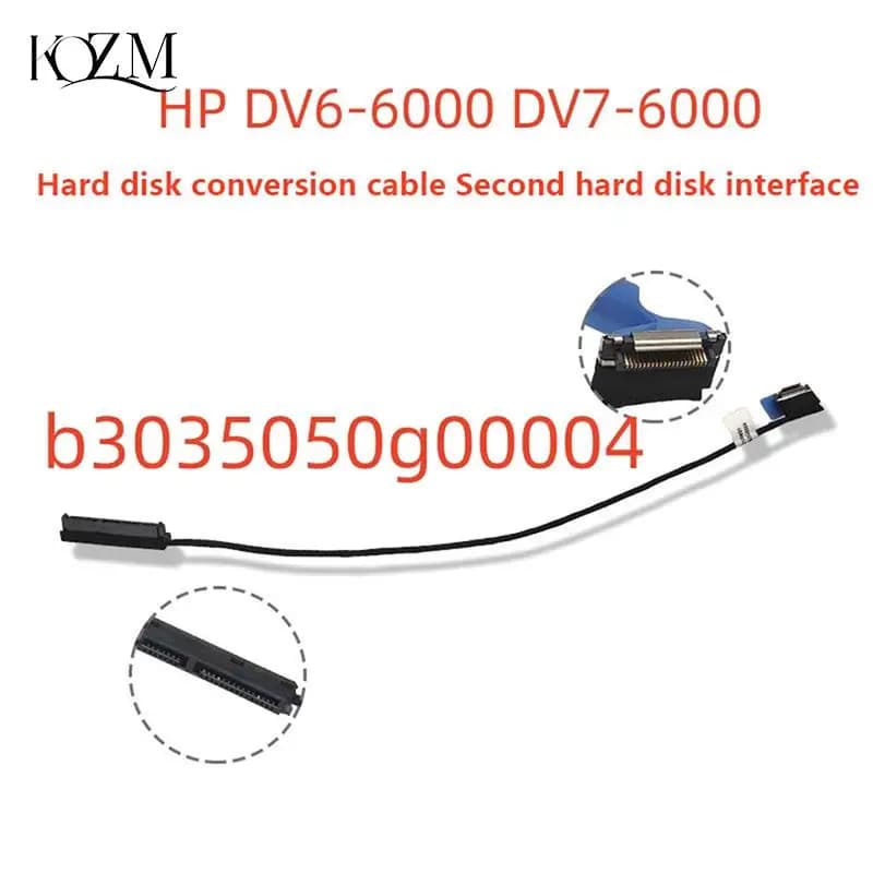 Cavo HDD per HP pavilion DV6-6000 DV7-6000 DV7T-6000 SATA Hard Drive connettore HDD cavo flessibile 6017 b0309001 B3035050G00004
