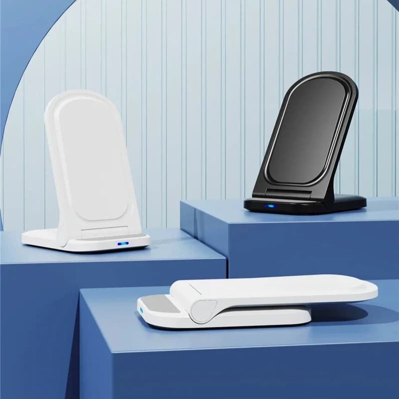 Support for Foldable Wireless Charger Support for Desktop Phone Charger Support for Induction Fast Charging Station for iPhone Xiaomi HT-533
