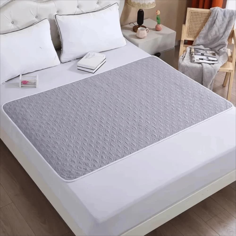 Washable Adult Care Urine Pads Waterproof Breathable Adult Incontinence Pads Rhombus Quilted Stain-resistant Bed Sheet Mat