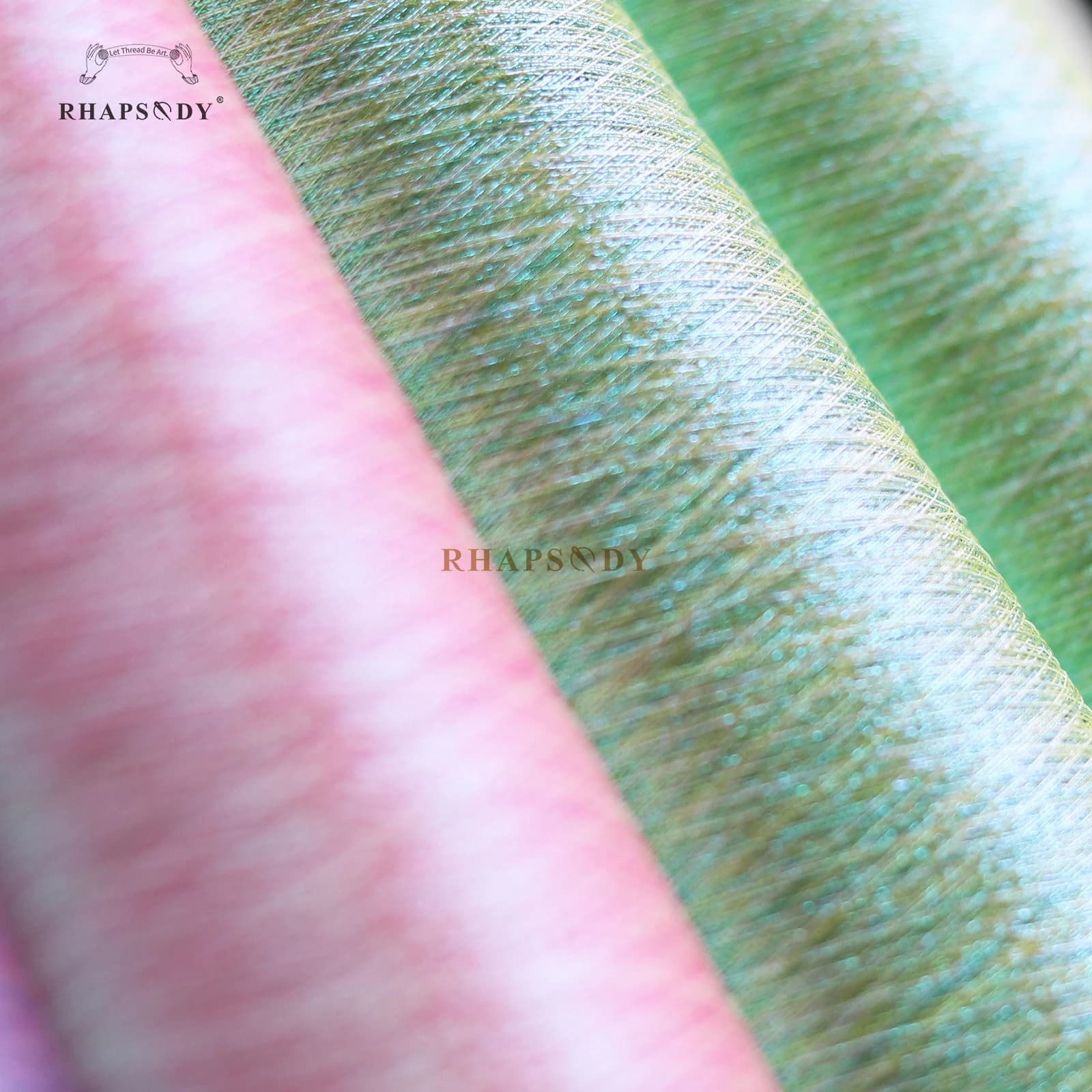 2500M Colori variegato Super Chameleon Brillante Filo arcobaleno Filato metallico 150D Ricamo computerizzato Cucito decorativo
