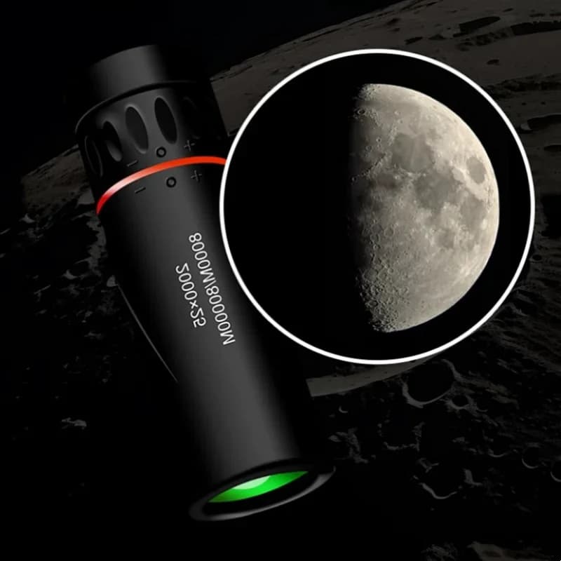 Telescopio monoculare HD 2000x25 da campeggio esterno Caccia Telescopio per birdwatching Mini telescopio mobile portatile