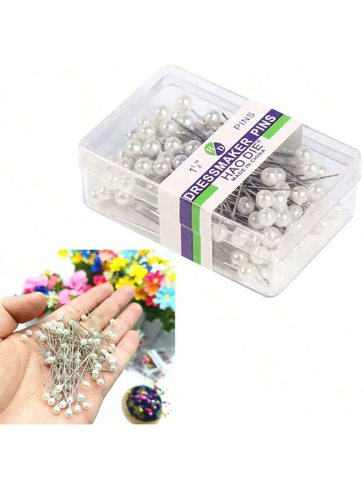 100/200/300 pz/scatola perni di posizionamento per taglio abbigliamento/punto croce/segni di posizionamento fatti a mano fai da te perni trapuntati per sarti,