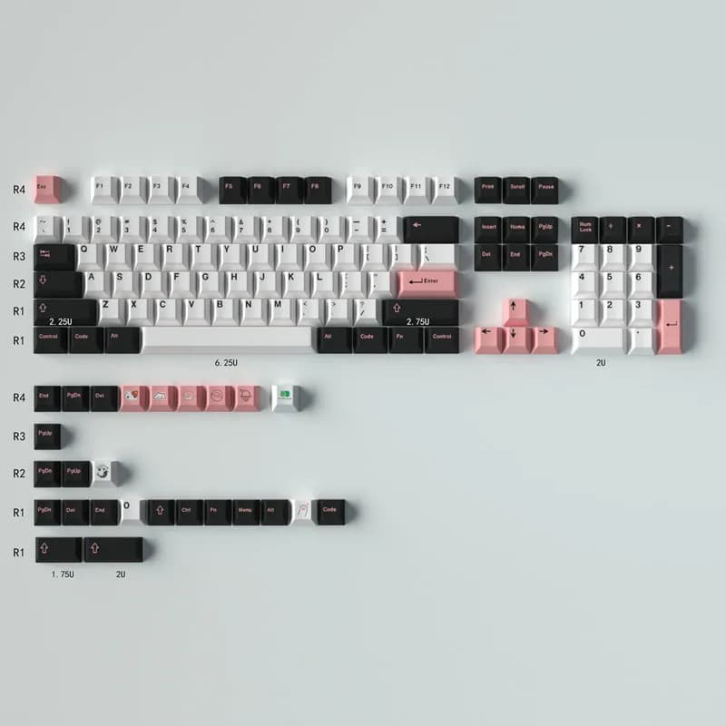 GMK Dye Sub Olivia Keycaps PBT Cherry Profile 130/23 KeysFor MX Switch tastiera da gioco meccanica