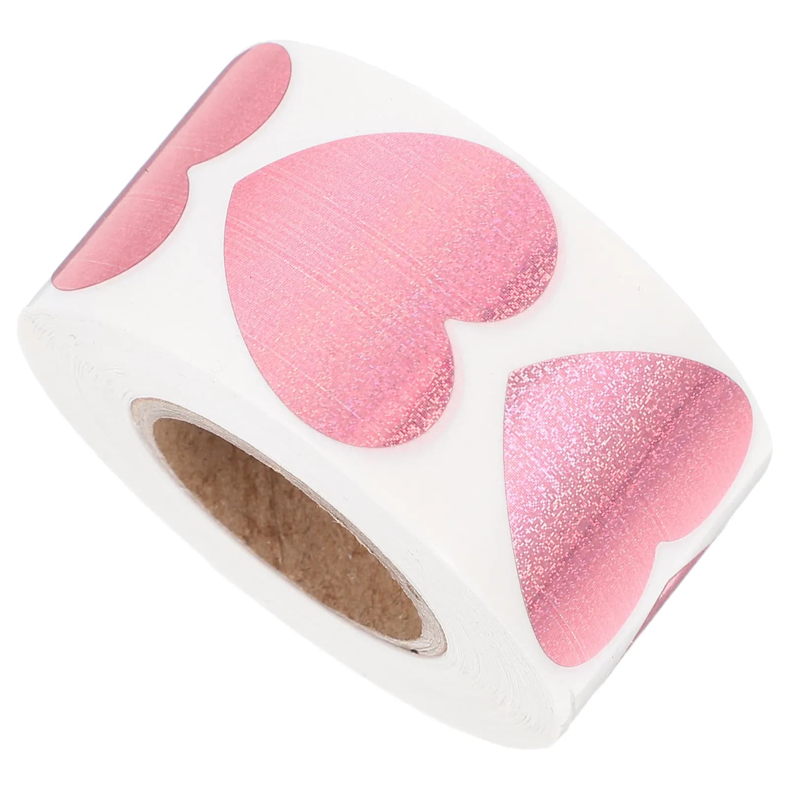 500Pcs Body Tanning Heart Stickers Waterproof Safe Self Adhesive Heart Pattern Sun Tan Labels Perfect for Valentine Banquet